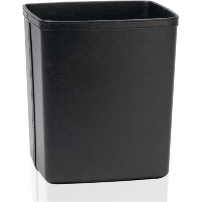 Andrea House PA12224 - Cubo de basura de cuero sintético elegante Andrea House PA12224 - Cubo de basura de cuero sintético elegante