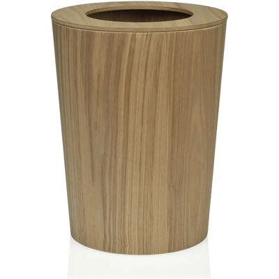Andrea House PA17048 - Papelera de fresno - 10L - 23,5x30,5cm Andrea House PA17048 - Papelera de fresno - 10L - 23,5x30,5cm