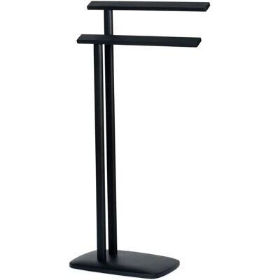 Andrea House BA70178 - Toallero de Metal Negro - Accesorio elegante para baño Andrea House BA70178 - Toallero de Metal Negro - Accesorio elegante para baño