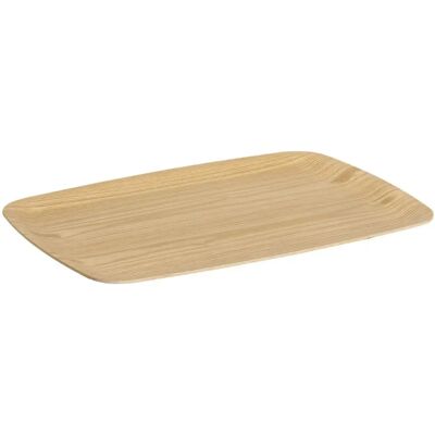 Bandeja de madera de sauce Andrea House - Rústica y elegante - 46x36x2cm Bandeja de madera de sauce Andrea House - Rústica y elegante - 46x36x2cm
