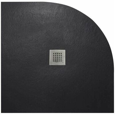 SANYCCES Plato de ducha cuadrado negro 90x90cm - Fácil de instalar y elegante SANYCCES Plato de ducha cuadrado negro 90x90cm - Fácil de instalar y elegante