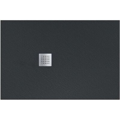 Sanycces Strato - 140x100x2CM - Piatto doccia nero moderno Sanycces Strato - 140x100x2CM - Piatto doccia nero moderno