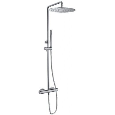 Sanycces - Modello Indo - Colonna Doccia Termostatica in Acciaio Inox - Bagno Sanycces - Modello Indo - Colonna Doccia Termostatica in Acciaio Inox - Bagno