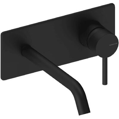 SANYCCES Einhebel-Wandarmatur LOOP - Chrom-Finish - 18 cm - Armatur SANYCCES Einhebel-Wandarmatur LOOP - Chrom-Finish - 18 cm - Armatur