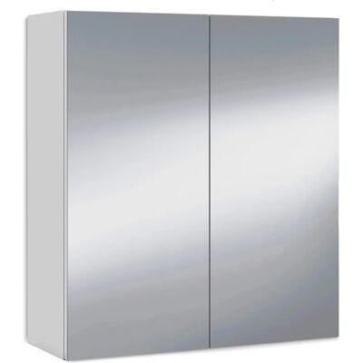 Armário de Parede ALTRI - Portas com Espelho, Prateleiras Ajustáveis, Banheiro Pequeno Armário de Parede ALTRI - Portas com Espelho, Prateleiras Ajustáveis, Banheiro Pequeno