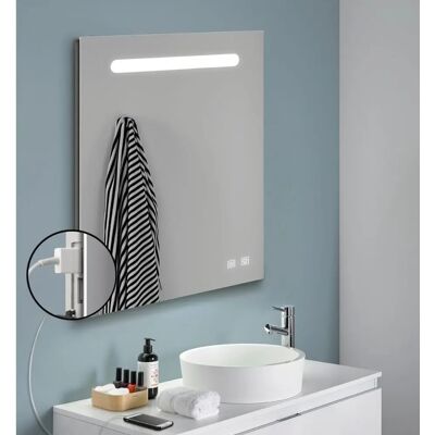 Kamalu - kam-s6700n - 60x70 cm - LED-beleuchteter Spiegel Kamalu - kam-s6700n - 60x70 cm - LED-beleuchteter Spiegel