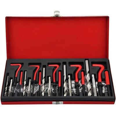 TSX TOOL - Helicoil 131Pcs - Reparación de roscas - Kit de reparación TSX TOOL - Helicoil 131Pcs - Reparación de roscas - Kit de reparación