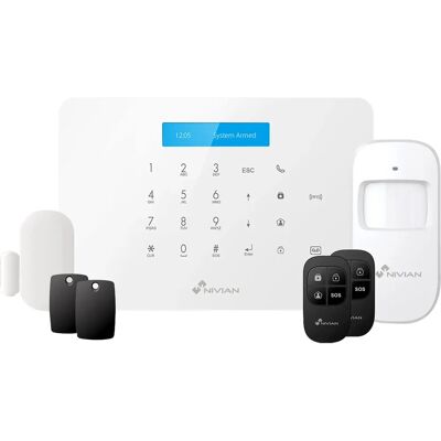 Système d'alarme sans fil Nivian NVS-A6WG-U1 - Alarm System - Publicité Système d'alarme sans fil Nivian NVS-A6WG-U1 - Alarm System - Publicité