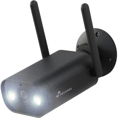 Caméra IP Wi-Fi Extérieure 2K Nivian - Détection Humaine Caméra IP Wi-Fi Extérieure 2K Nivian - Détection Humaine