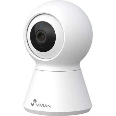 Videocamera Nivian Bianca 4K WiFi Interna - Telecamera di Sicurezza Videocamera Nivian Bianca 4K WiFi Interna - Telecamera di Sicurezza