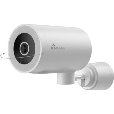 Telecamera di Sicurezza Nivian Bianca 4MP WiFi - Dispositivo di sorveglianza Telecamera di Sicurezza Nivian Bianca 4MP WiFi - Dispositivo di sorveglianza