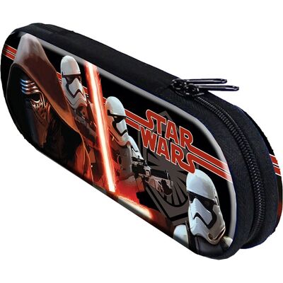 Kids Euroswan - SWE7027 - Noir - Star Wars - trousse à crayons - Publicité Kids Euroswan - SWE7027 - Noir - Star Wars - trousse à crayons - Publicité