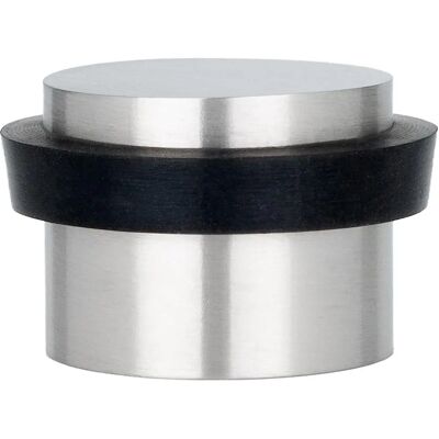 EVI HERRAJES Modelo I-163 Parador de porta adesivo silicone preto aço inox EVI HERRAJES Modelo I-163 Parador de porta adesivo silicone preto aço inox