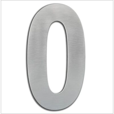 EVI HERRAJES - 0660200AM-0 - 20 cm - Stainless steel - House number plaque EVI HERRAJES - 0660200AM-0 - 20 cm - Stainless steel - House number plaque