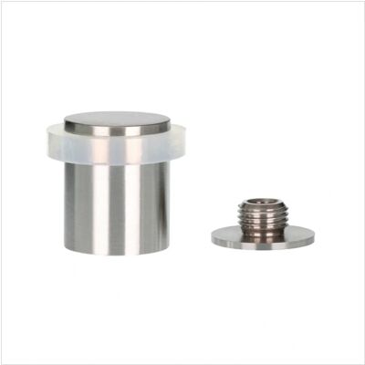 EVI - 18124x30 - White silicone - Stainless steel - Stoppe de porte - Publicité EVI - 18124x30 - White silicone - Stainless steel - Stoppe de porte - Publicité