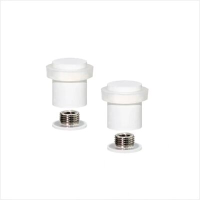Evi Herrajes - I-181Cb - Émail blanc - 20x25 mm - Arrêt de porte - Publicité Evi Herrajes - I-181Cb - Émail blanc - 20x25 mm - Arrêt de porte - Publicité