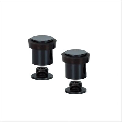 Evi - I-181Cb - Acier noir laqué - 20x25 mm - Arrêt de porte - Publicité Evi - I-181Cb - Acier noir laqué - 20x25 mm - Arrêt de porte - Publicité