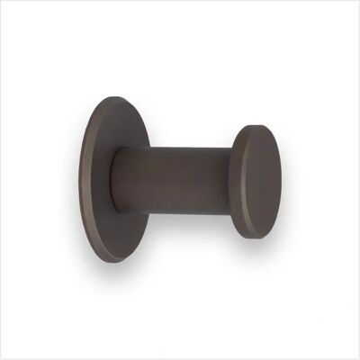 EVI HERRAJES Rustic Brass Wall Hook - Wall Hook EVI HERRAJES Rustic Brass Wall Hook - Wall Hook
