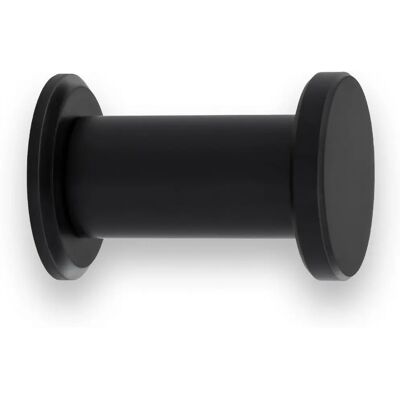 Gancho de Pared EVI - 44x30mm Acero Inoxidable Lacado Negro Gancho de Pared EVI - 44x30mm Acero Inoxidable Lacado Negro