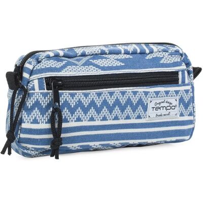 Trousse à crayons bleue Tempo - Basic scolaire - Durable et spacieux Trousse à crayons bleue Tempo - Basic scolaire - Durable et spacieux