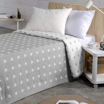 VIALMAN Capa de cama - Cinza - 105 - Enchimento de cama VIALMAN Capa de cama - Cinza - 105 - Enchimento de cama