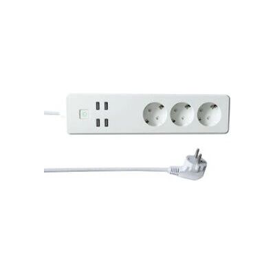 Woox R4028 Chytrá prodlužovačka - 3 zásuvky, WiFi, Alexa, Google Woox R4028 Chytrá prodlužovačka - 3 zásuvky, WiFi, Alexa, Google