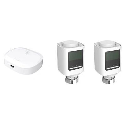 WOOX - R7067 - 2x Heizkörperventile - Thermostatisches Heizkörperventil WOOX - R7067 - 2x Heizkörperventile - Thermostatisches Heizkörperventil