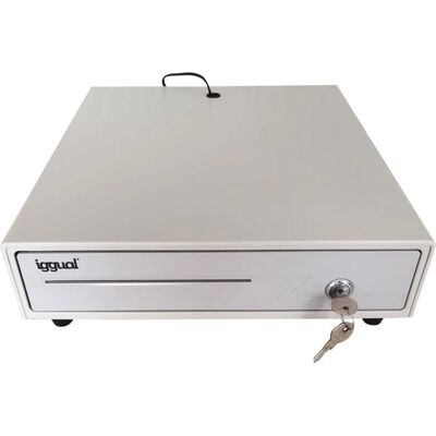 iggual IRON-10W Metalowa Szuflada do Kasy - Ręczna/Automatyczna - 4+6 Przegródki iggual IRON-10W Metalowa Szuflada do Kasy - Ręczna/Automatyczna - 4+6 Przegródki
