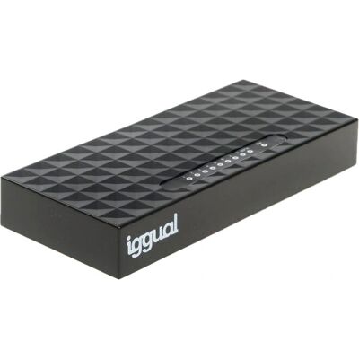 iggual GES8000 Gigabit Switch - Ethernet 16 Gbps iggual GES8000 Gigabit Switch - Ethernet 16 Gbps
