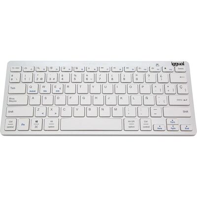 iggual IGG316788 Teclado Bluetooth Mini Español - Teclado iggual IGG316788 Teclado Bluetooth Mini Español - Teclado