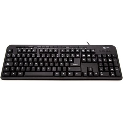 Teclado Iggual CK-BASIC-120T - Español, USB, Negro Teclado Iggual CK-BASIC-120T - Español, USB, Negro