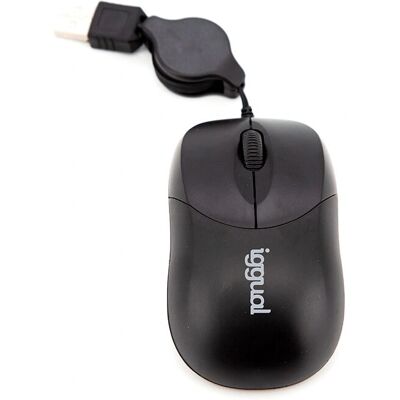 iggual IGG316832 Maus - Beidhändig - 800 DPI - Büro iggual IGG316832 Maus - Beidhändig - 800 DPI - Büro