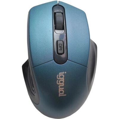 Mus Iggual IGG317518 - Ergonomisk, 1600 DPI, Högerhand Mus Iggual IGG317518 - Ergonomisk, 1600 DPI, Högerhand