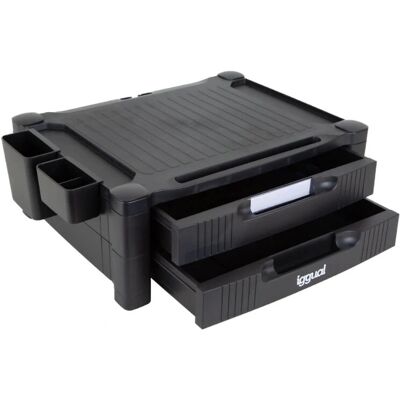 Support Moniteur iggual EM2C - Réglable, 30kg, Noir - Publicité Support Moniteur iggual EM2C - Réglable, 30kg, Noir - Publicité