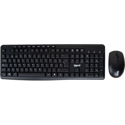 iggual WMK-BASIC Tastatur und Maus - Kabellos Büro-Set iggual WMK-BASIC Tastatur und Maus - Kabellos Büro-Set