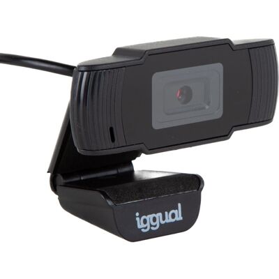 iggual IGG318980 Kamera internetowa - 1280 x 720 - Czarny iggual IGG318980 Kamera internetowa - 1280 x 720 - Czarny