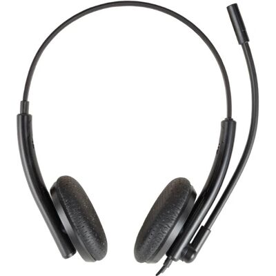 iggual ENC 3030 Kabelgebundenes Headset - Büro/Callcenter - Schwarz iggual ENC 3030 Kabelgebundenes Headset - Büro/Callcenter - Schwarz