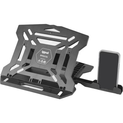 Iggual RPSV17A Laptop állvány - Akár 17'' - Ergonomikus & Állítható Iggual RPSV17A Laptop állvány - Akár 17'' - Ergonomikus & Állítható