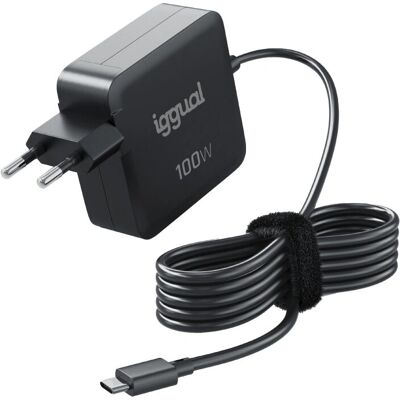 iggual PD 100W Universeel Zwart AC Snel opladen Binnen - Oplader iggual PD 100W Universeel Zwart AC Snel opladen Binnen - Oplader