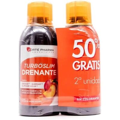 Forté Pharma Pêssego Slim Draining Suplemento 500ml Forté Pharma Pêssego Slim Draining Suplemento 500ml