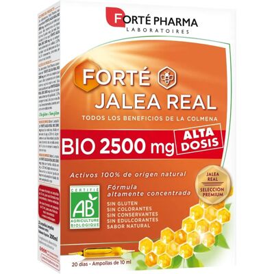 Forté Pharma Forté Royal Jelly Bio 2500 mg - Nahrungsergänzungsmittel Forté Pharma Forté Royal Jelly Bio 2500 mg - Nahrungsergänzungsmittel