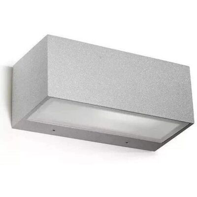 Leds-C4 Nemesis Aluminium Gris Applique Extérieure - Applique Murale - Publicité Leds-C4 Nemesis Aluminium Gris Applique Extérieure - Applique Murale - Publicité