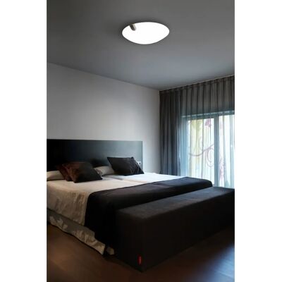 Lampada da Soffitto Grande in Cromo - Clip LED - 50cm Lampada da Soffitto Grande in Cromo - Clip LED - 50cm