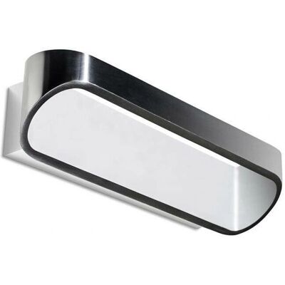 Leds-C4 Oval LED Wall Light White - Up & Down 2 Lights Leds-C4 Oval LED Wall Light White - Up & Down 2 Lights