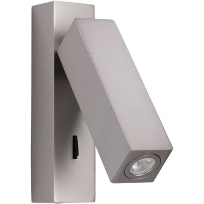 Lámpara de Pared LEDS-C4 Grok - Níquel Satinado - Luz de Pared Empotrada en Interiores Lámpara de Pared LEDS-C4 Grok - Níquel Satinado - Luz de Pared Empotrada en Interiores