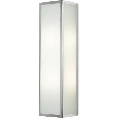 Luce da Parete Bagno LEDS C4 Flow 2 - Cromo IP44, E27 Luce da Parete Bagno LEDS C4 Flow 2 - Cromo IP44, E27