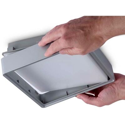 Leds-C4 Ksel Grey Outdoor Ceiling Light - 40cm LED IP65 Leds-C4 Ksel Grey Outdoor Ceiling Light - 40cm LED IP65