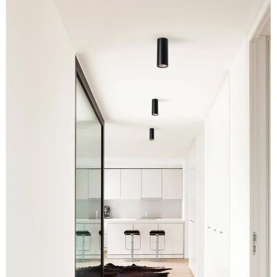 LEDS-C4 Pipe 1 Light Surface Downlight - Black, Gold - Lighting LEDS-C4 Pipe 1 Light Surface Downlight - Black, Gold - Lighting