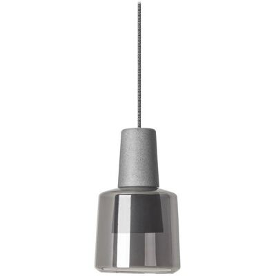 Lámpara Colgante LED Khoi Gris Cemento de LEDS-C4 Lámpara Colgante LED Khoi Gris Cemento de LEDS-C4