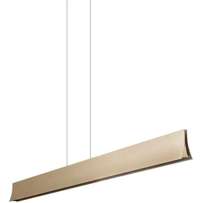 Plafonnier à suspension LED Leds-C4 Bravo - Or - Luminaire suspendu - Publicité Plafonnier à suspension LED Leds-C4 Bravo - Or - Luminaire suspendu - Publicité